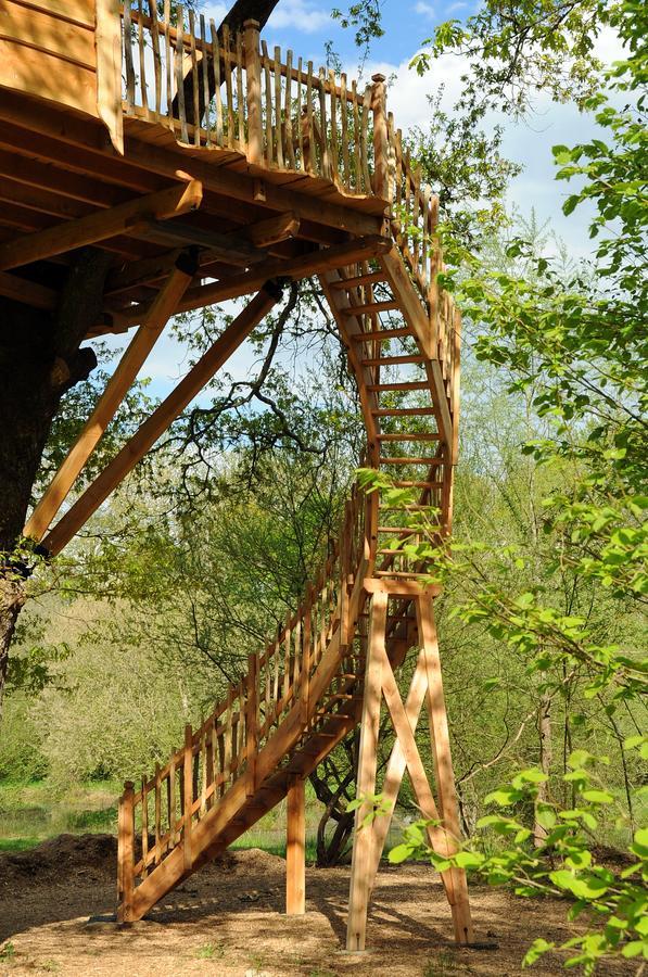 La Cabane Du Vieux Chene Susmiou Buitenkant foto